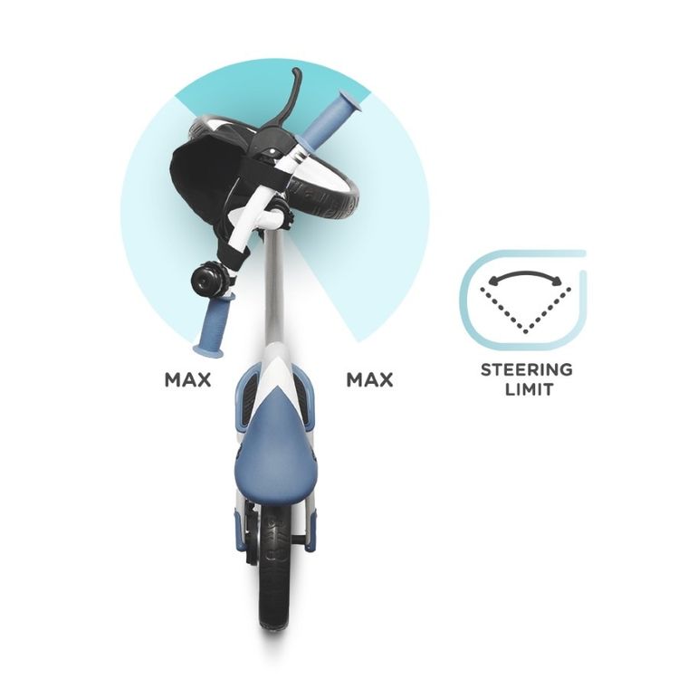 Kinderkraft, Space 2021, rowerek biegowy, Sapphire Blue