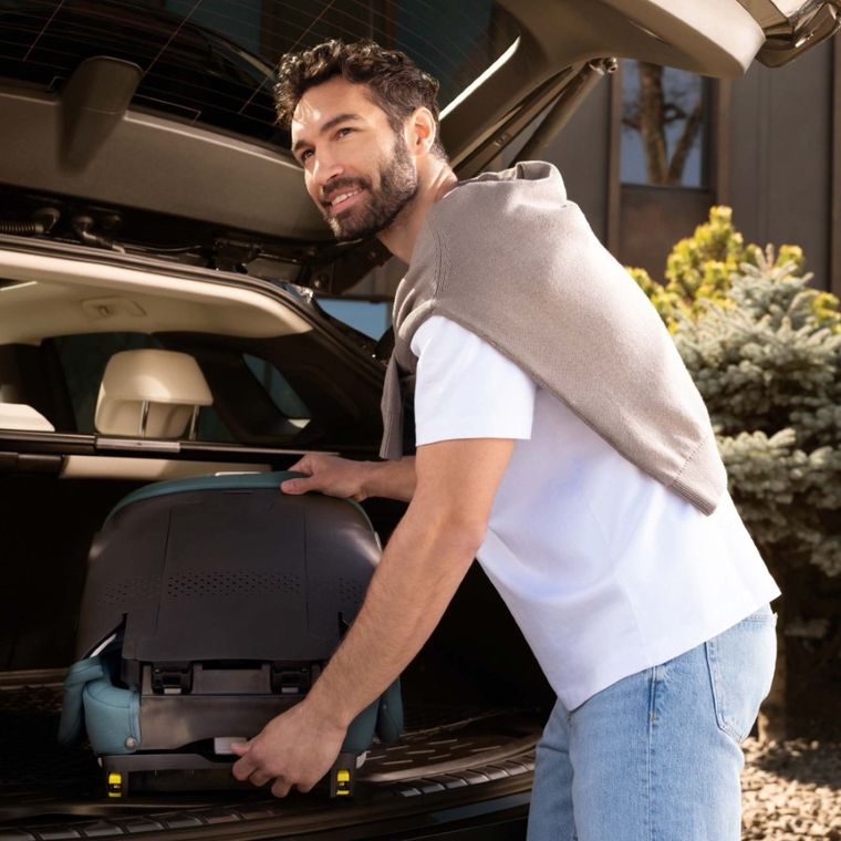 Kinderkraft, Unity 2, i-Size, fotelik samochodowy, Green, 100-150 cm