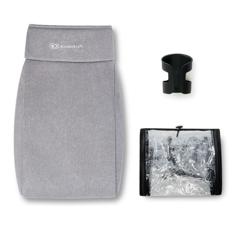 Kinderkraft, Vesto, wózek spacerowy, Grey