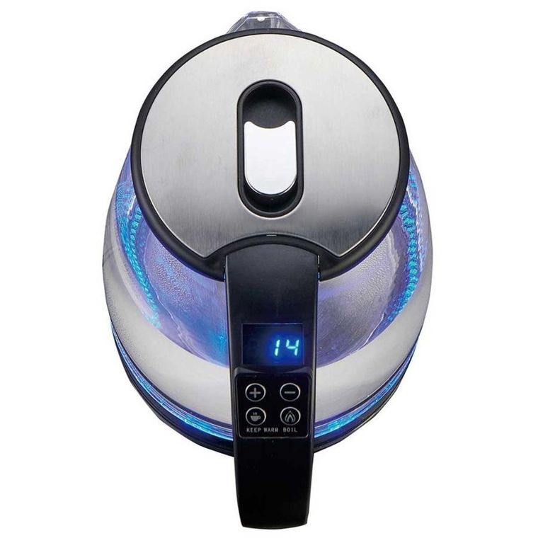 Klausberg, czajnik elektryczny szklany LED rgb, 1,8l