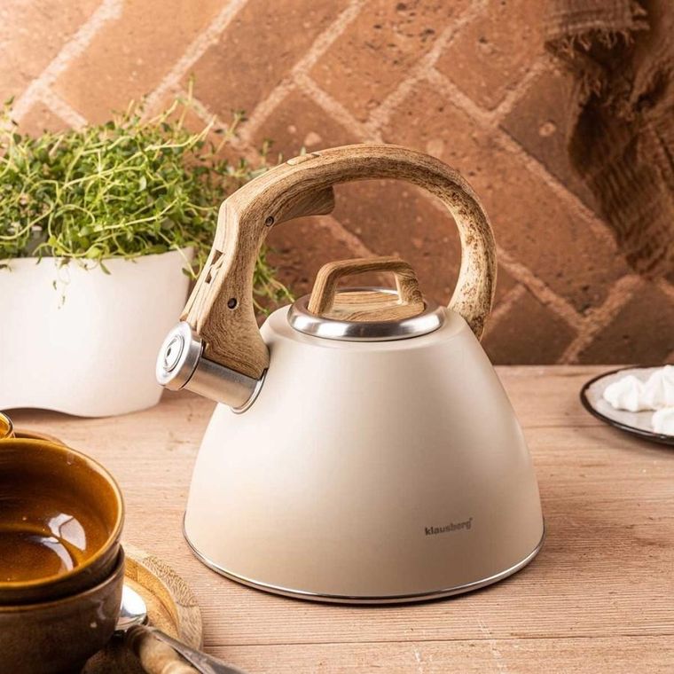 Klausberg, czajnik stalowy z gwizdkiem, 2,5l, kb-7954