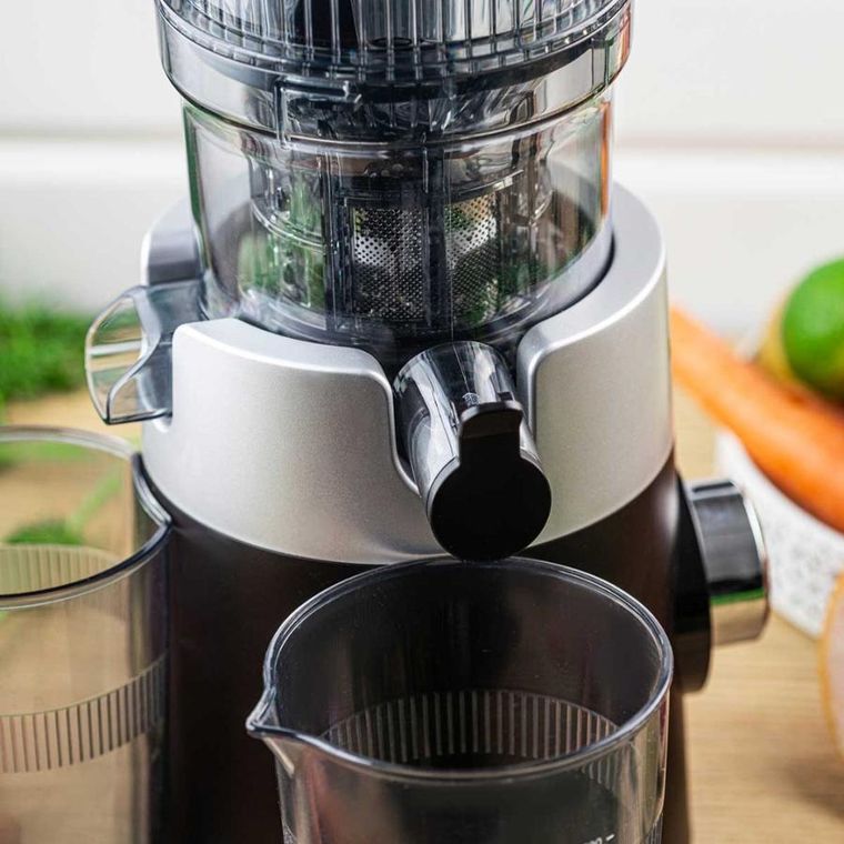 Klausberg, sokowirówka, wyciskarka wolnoobrotowa, pionowa, czarna, KB-7871