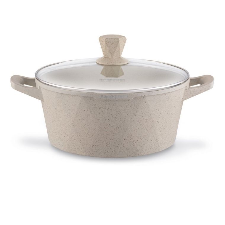 Könighoffer, Corte, zestaw garnków marmurowych na indukcję, 8 elementów