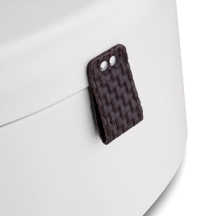 Könighoffer, Vespa, chlebak stalowy, biały, 36-23,5-18,5 cm