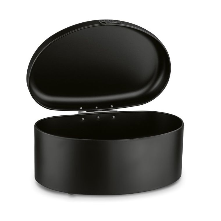 Könighoffer, Vespa, chlebak stalowy, czarny, 36-23,5-18,5 cm