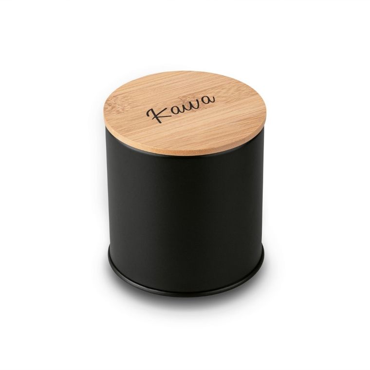 Könighoffer, Volano, chlebak metalowy z 3 pojemnikami, czarny