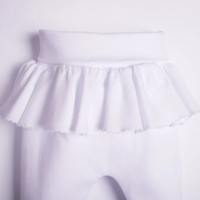 Komplet dziewczęcy 5-częściowy, biały, Nicol