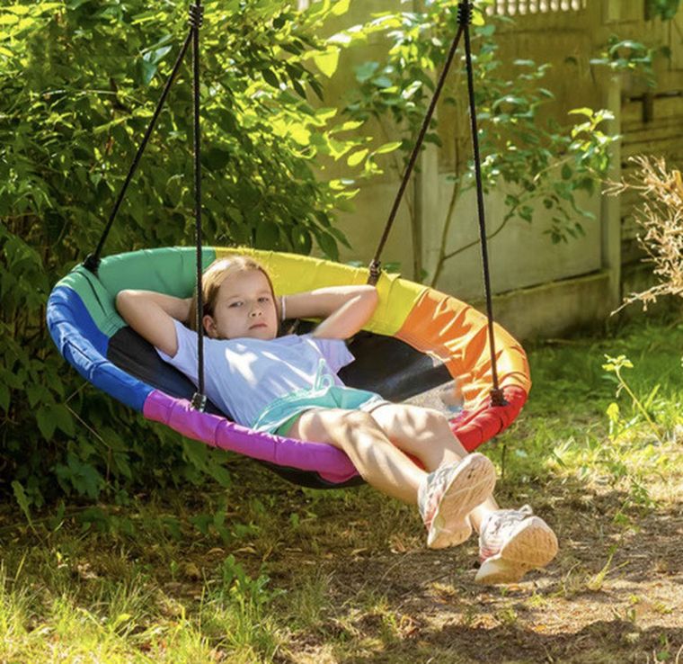 Kruzzel, huśtawka, bocianie gniazdo, 110 cm