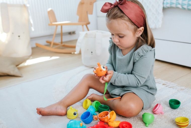 Lalaboom, Kulko-klocki sensoryczne, zwierzątka, 25 elementów