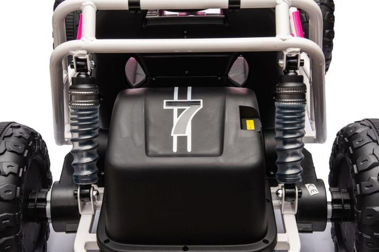 Lean Cars, Buggy, pojazd na akumulator, A8812 24V, różowy