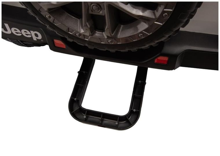 Lean Cars, Jeep Rubicon, pojazd na akumulator 4-4, DK-JWR556 4-200W 24V, biały