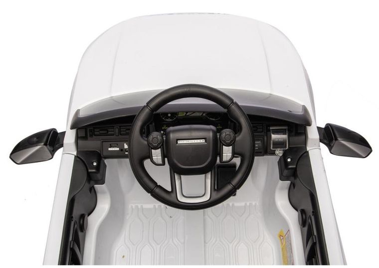 Lean Cars, Land Rover Discovery, pojazd na akumulator, DLS-K06, biały