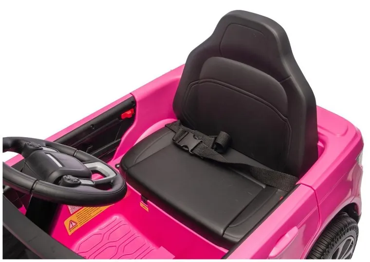 Lean Cars, Land Rover Discovery, pojazd na akumulator, DLS-K06, różowy
