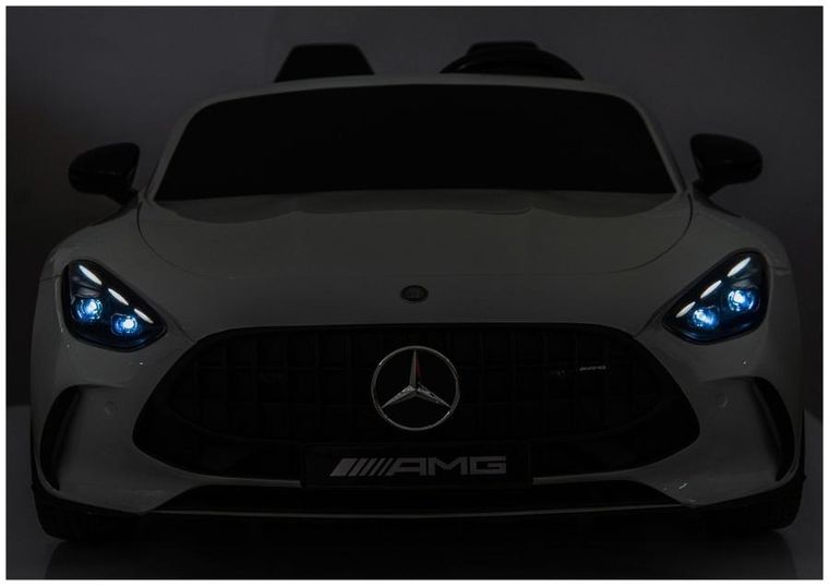 Lean Cars, Mercedes GT63 AMG, pojazd na akumulator, DK-GT63 24V LCD, biały