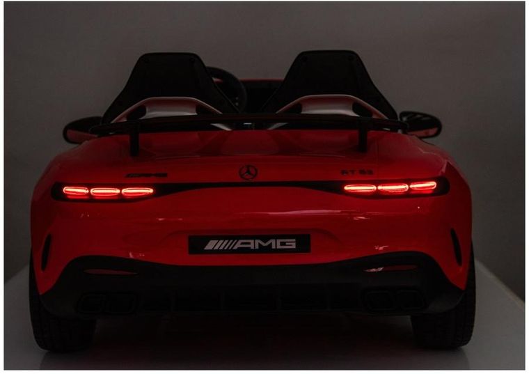Lean Cars, Mercedes GT63 AMG, pojazd na akumulator, DK-GT63 24V LCD, czerwony