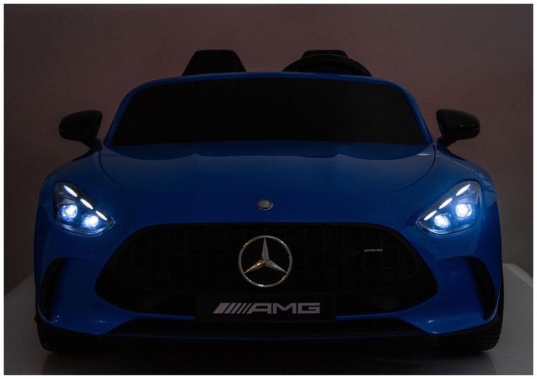 Lean Cars, Mercedes GT63 AMG, pojazd na akumulator, DK-GT63 24V LCD, niebieski