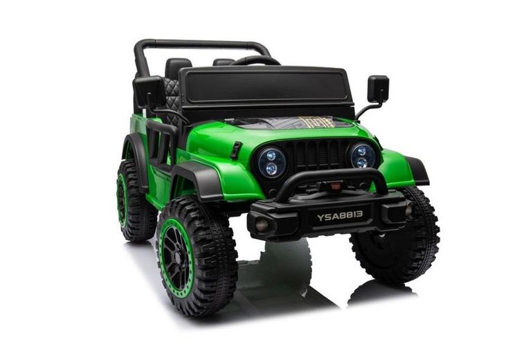 Lean Cars, pojazd na akumulator, YSA8813, zielony