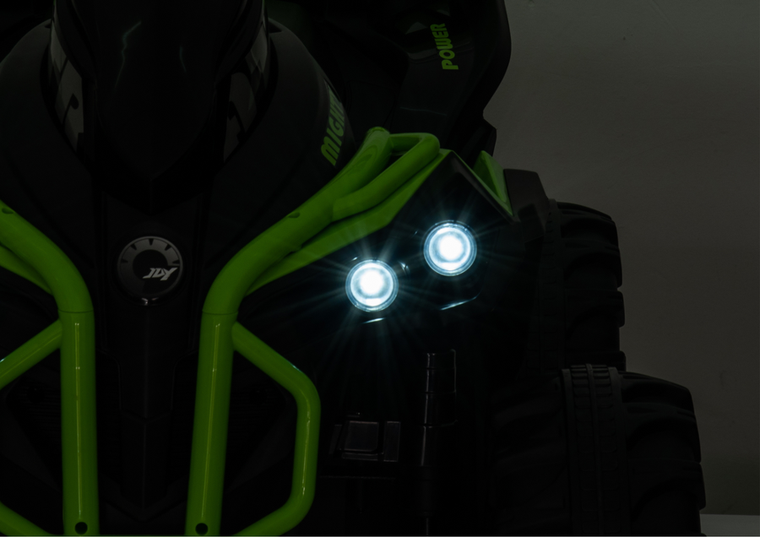 Lean Cars, quad, pojazd na akumulator, GTS1199, zielony