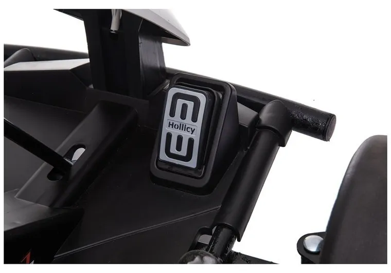 Lean Toys, Gokart Drift, pojazd na akumulator, biały