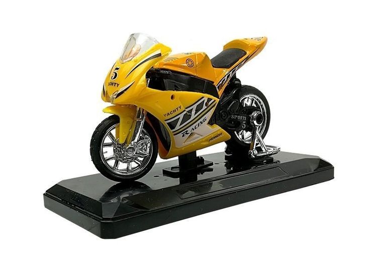 Lean Toys, sportowy motocykl, pojazd interaktywny, 1:18, 1 szt.