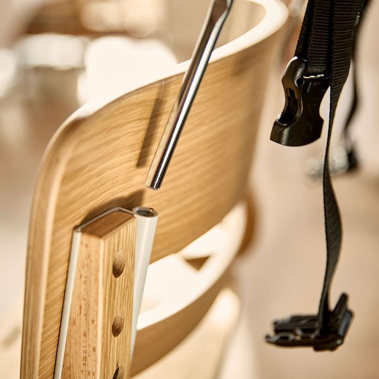 Leander, Newborn Seat, noworodkowe siedzisko do krzesełka do karmienia Louie i Classic, cool grey