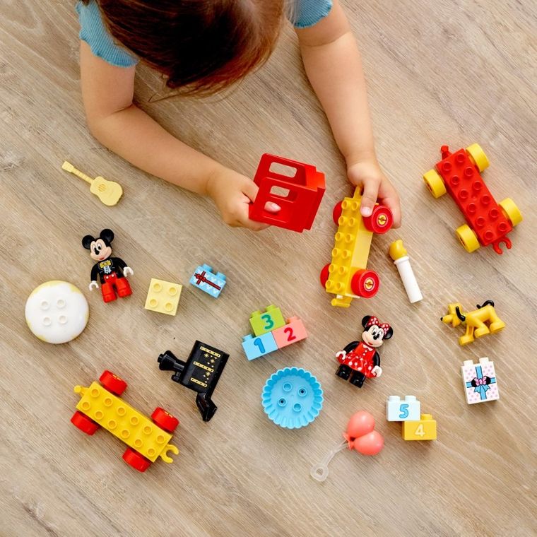 LEGO DUPLO Disney, Urodzinowy pociąg myszek Miki i Minnie, 10941