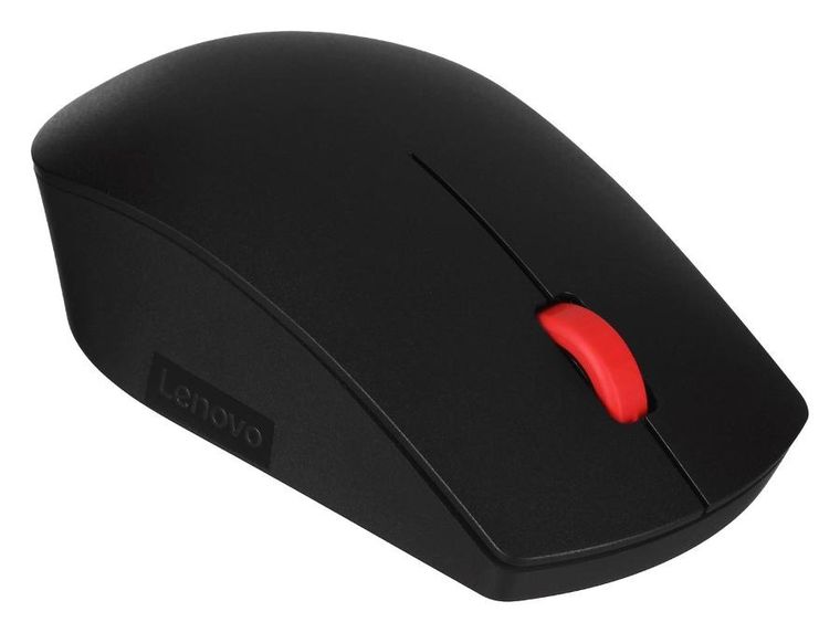 Lenovo, zestaw bezprzewodowej klawiatury i myszy, Essential Gen2, czarny, 4X31N50746