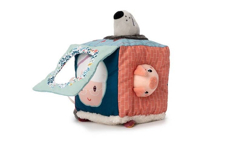 Lilliputiens, Kostka wielofunkcyjna Wilk Louis 9m+