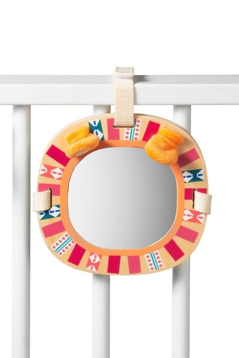 Lilliputiens, Nosorożec Marius, zestaw drewnianych zawieszek aktywizujących, 9m+