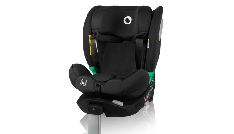 Lionelo, Braam Air, fotelik samochodowy, Black Carbon, 40-150 cm