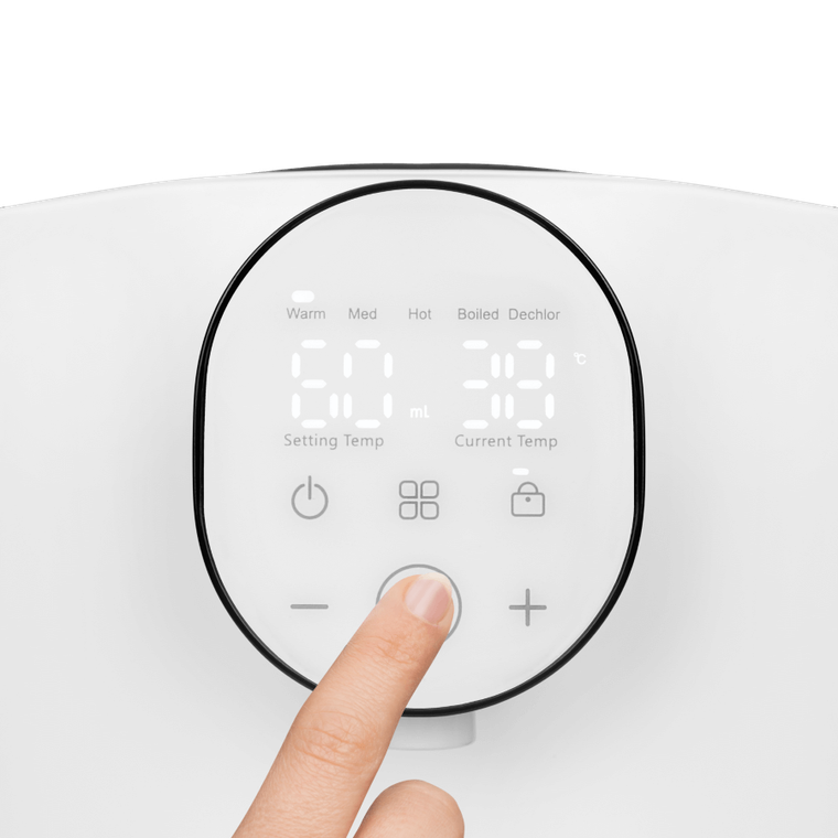 Lionelo Care, ekspres do przygotowywania mleka, White Natural