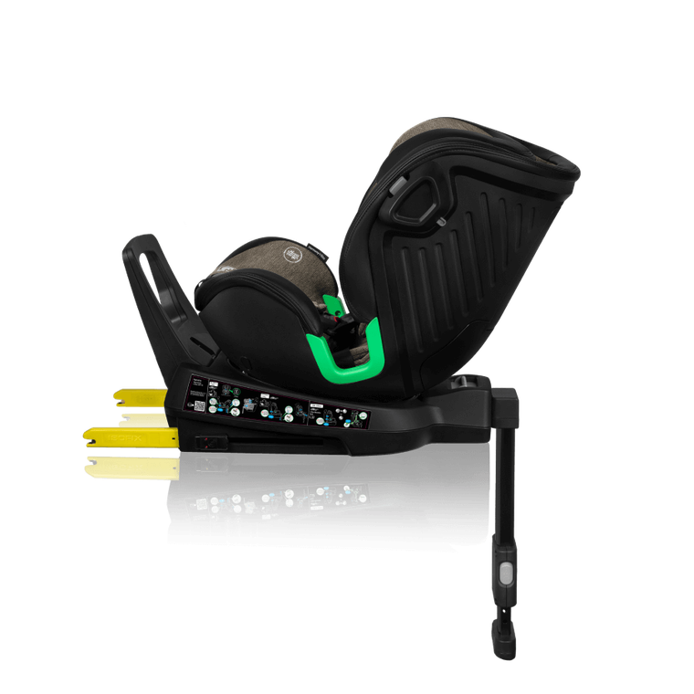 Lionelo, Harmony, I-Size, fotelik samochodowy, Olive Leather, 40-150 cm