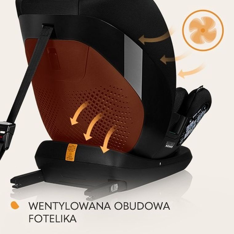 Lionelo, Lavender I-size, fotelik samochodowy, Green Pistachio, 76-150 cm