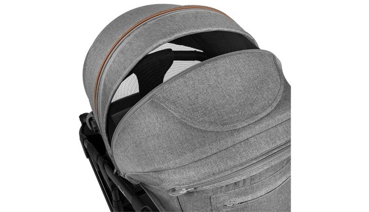 Lionelo, Mari Tour, wózek wielofunkcyjny z zestawem akcesoriów, 2w1, Grey Stone