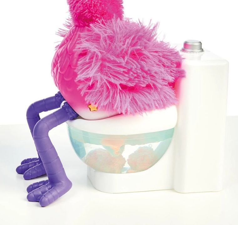 Little Live Pets, Gotta Go Flamingo, różowy flaming, zabawka interaktywna robiąca kupkę