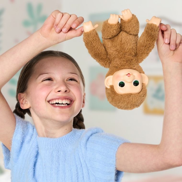 Little Live Pets, Minis, Moja Małpka Pepi Peach, maskotka interaktywna