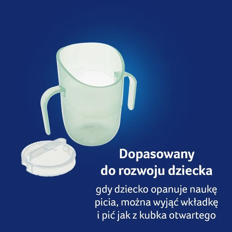 Lovi, Genius, kubek treningowy, pistachio, 150 ml