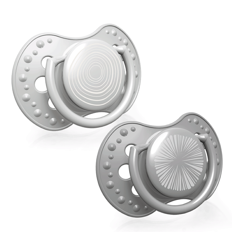 Lovi, Harmony Boy, smoczek silikonowy dynamiczny, 3-6m, 2 szt.