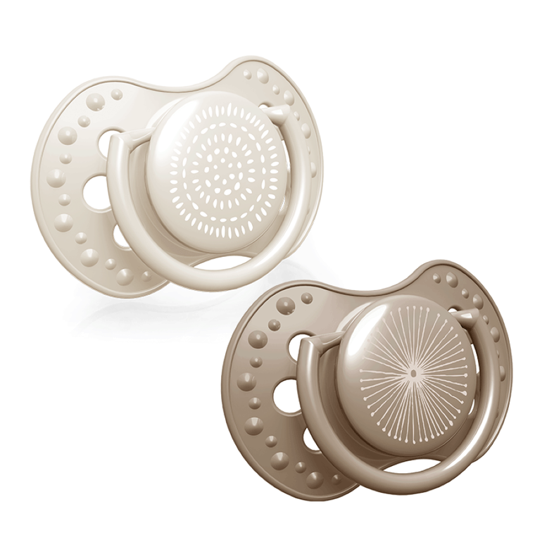 Lovi, Harmony Girl, smoczek silikonowy dynamiczny, 18m+, 2 szt.