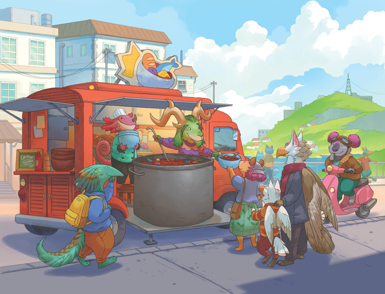 Lucky Duck Games, Zwierzęce rewolucje, gra familijna