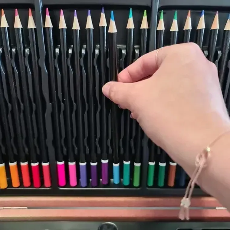 Maaleo, zestaw do malowania w walizce, 129 szt.