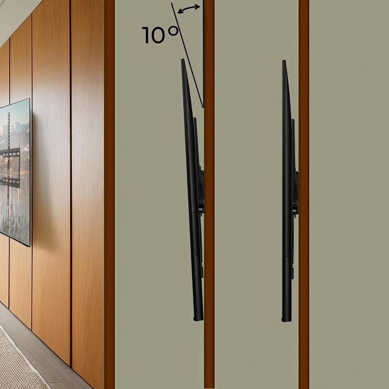 Maclean, Max Vesa, uchwyt do telewizora, 600-400 mm, 32-80", 45 kg, regulacja odchylenia, MC-413