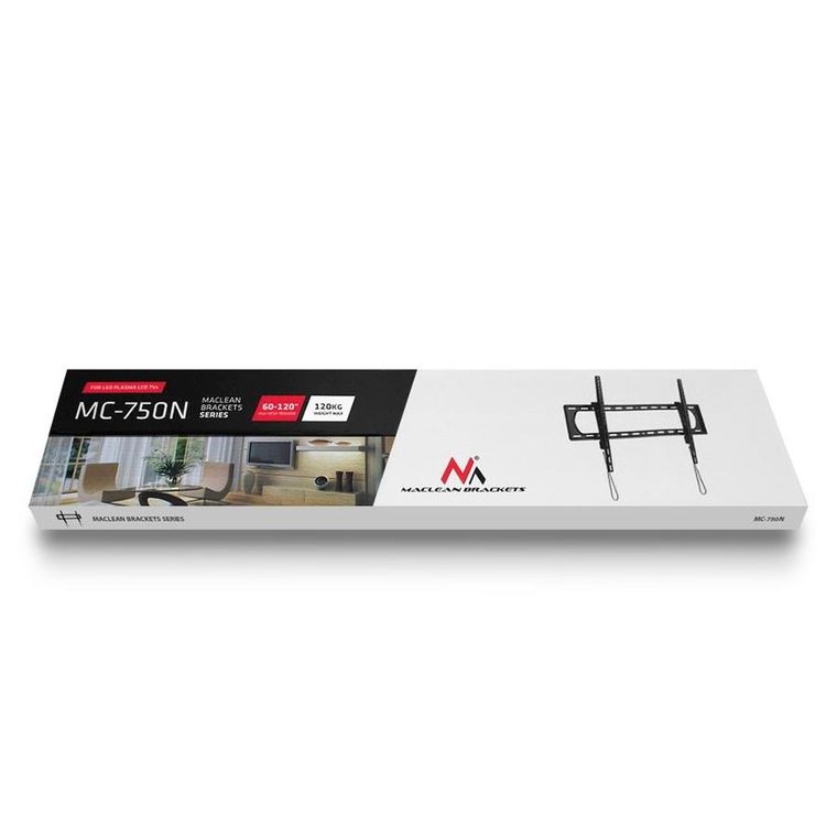 Maclean, uchwyt do TV, monitora 120', 120 kg, MC-750N
