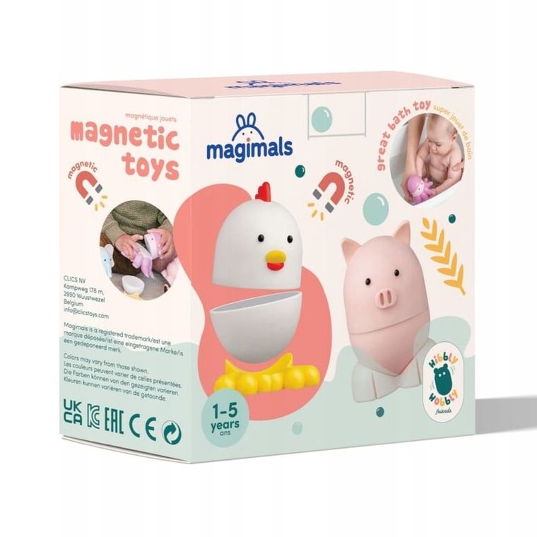 Magimals, farma, figurki magnetyczne, zabawka do kąpieli