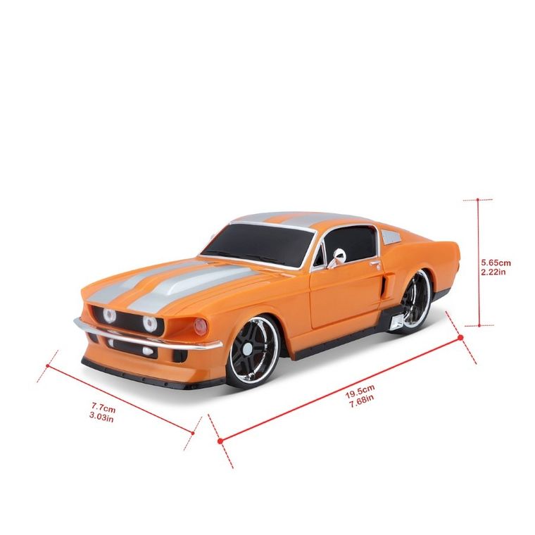 Maisto Tech, Ford Mustang GT, 1967, model zdalnie sterowany, 1:24