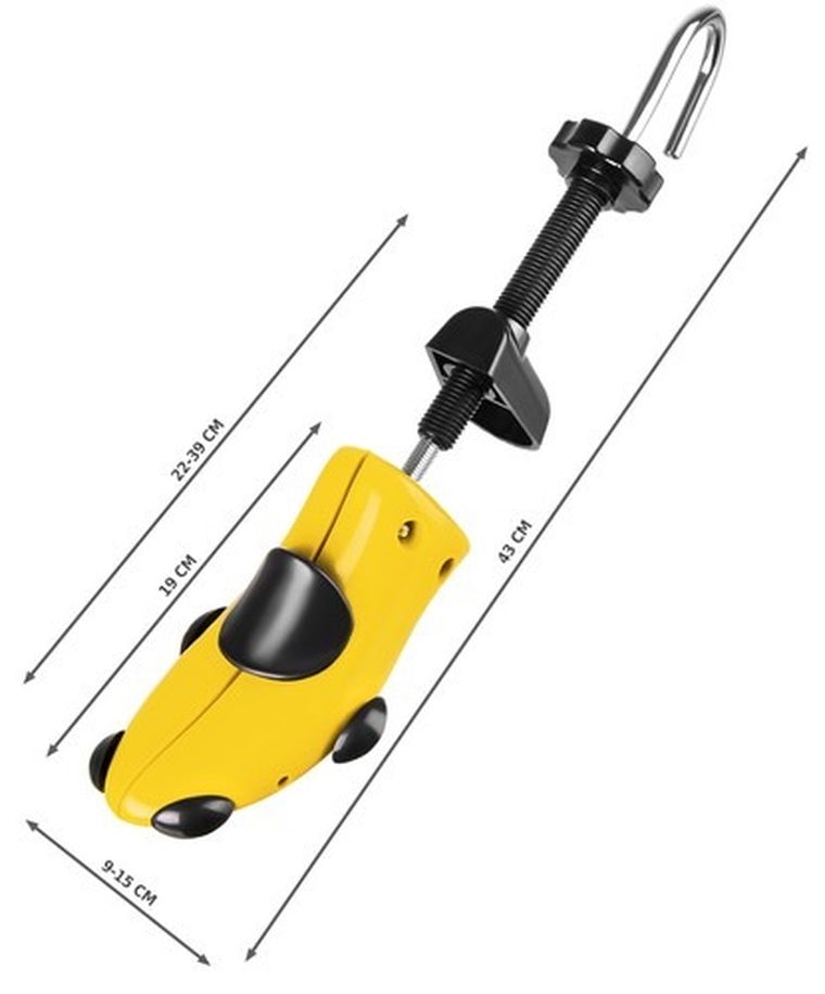 Malatec, plastikowe, prawidła do rozciągania butów, rozmiar 40-47