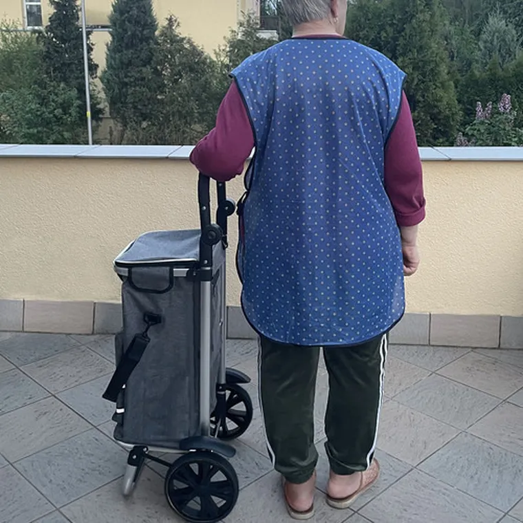 Malatec, wózek transportowy, składany