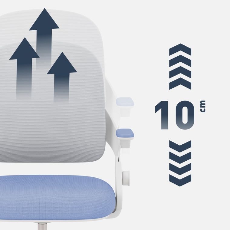 Mark Adler, Junior 4.3, fotel obrotowy dla dzieci, Blue-grey