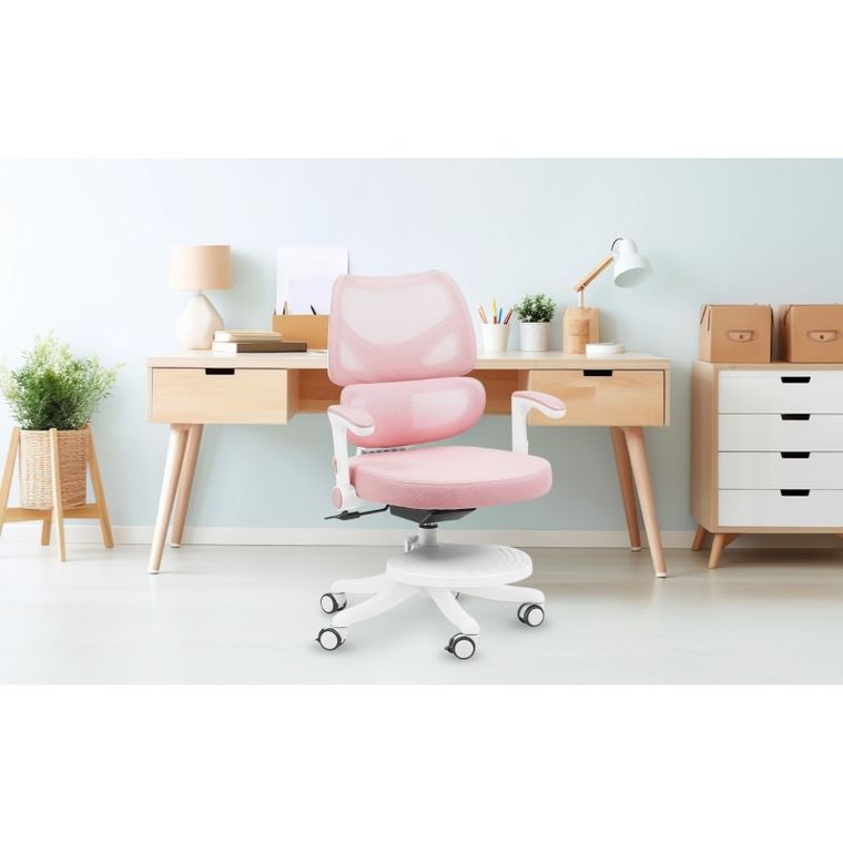 Mark Adler, Junior 5.3, fotel obrotowy, różowy