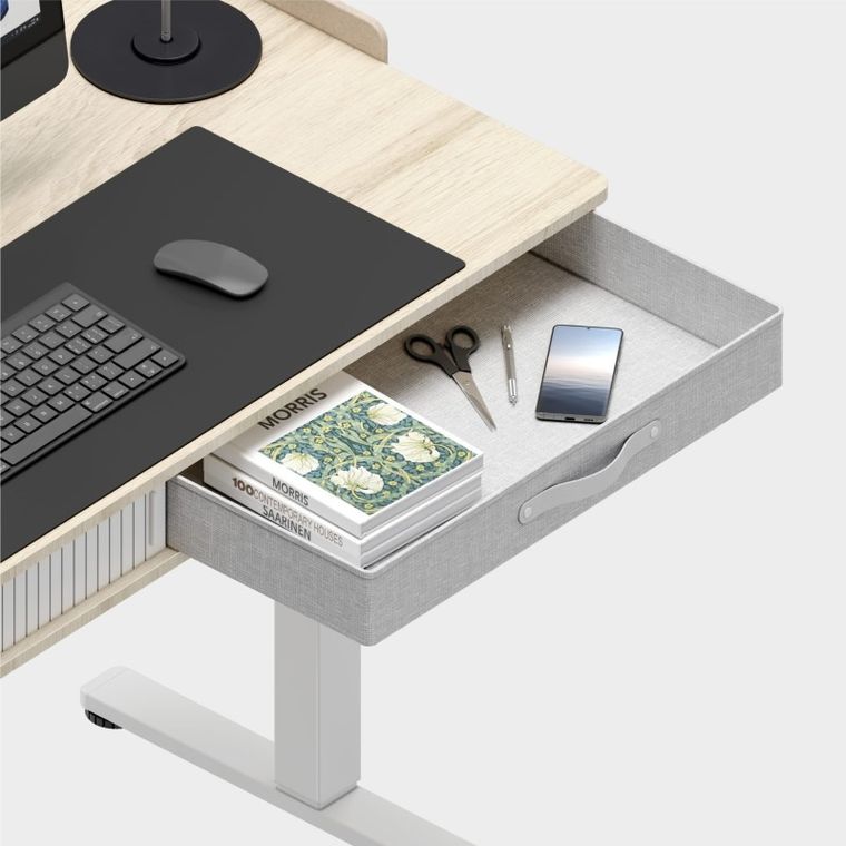 Mark Adler, Leader 8.0, biurko z regulacją wysokości, White, 120 cm